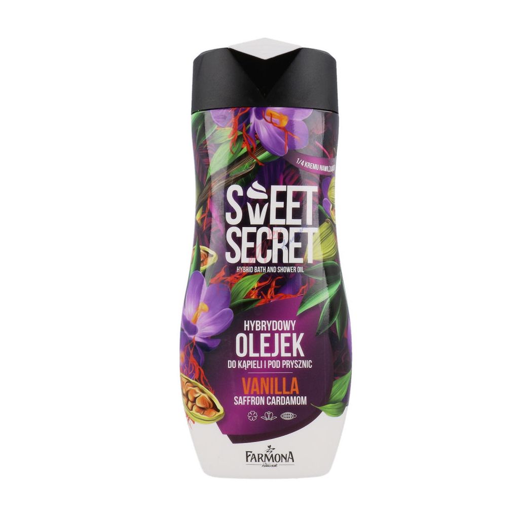 Farmona sweet secret hybrid bath and shower oil vanilla 300ml