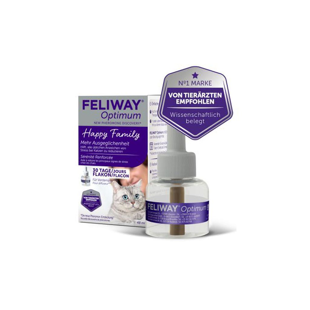 Feliway optimum happy family 30 tage flakon 48 ml