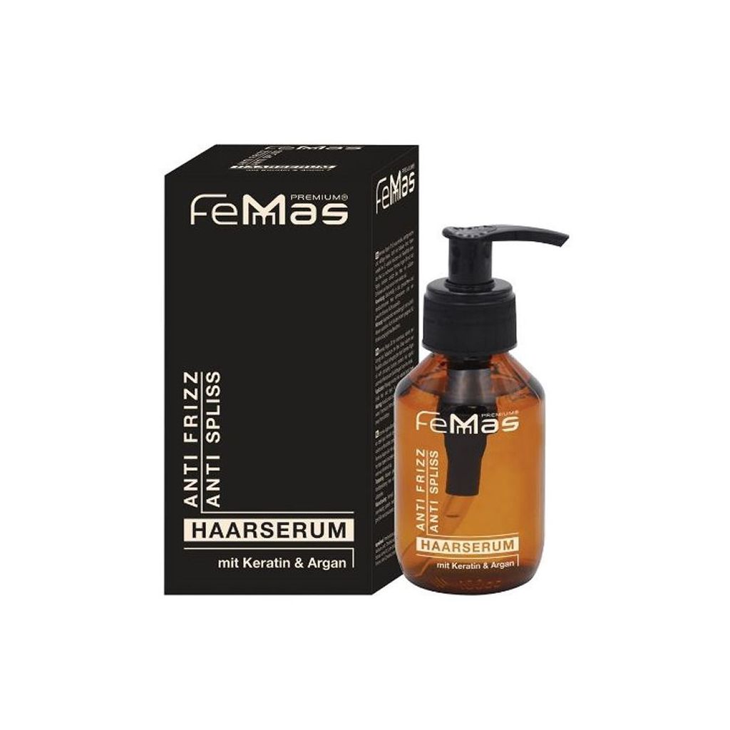 Femmas premium hair serum with argan & keratin for all hair 100ml