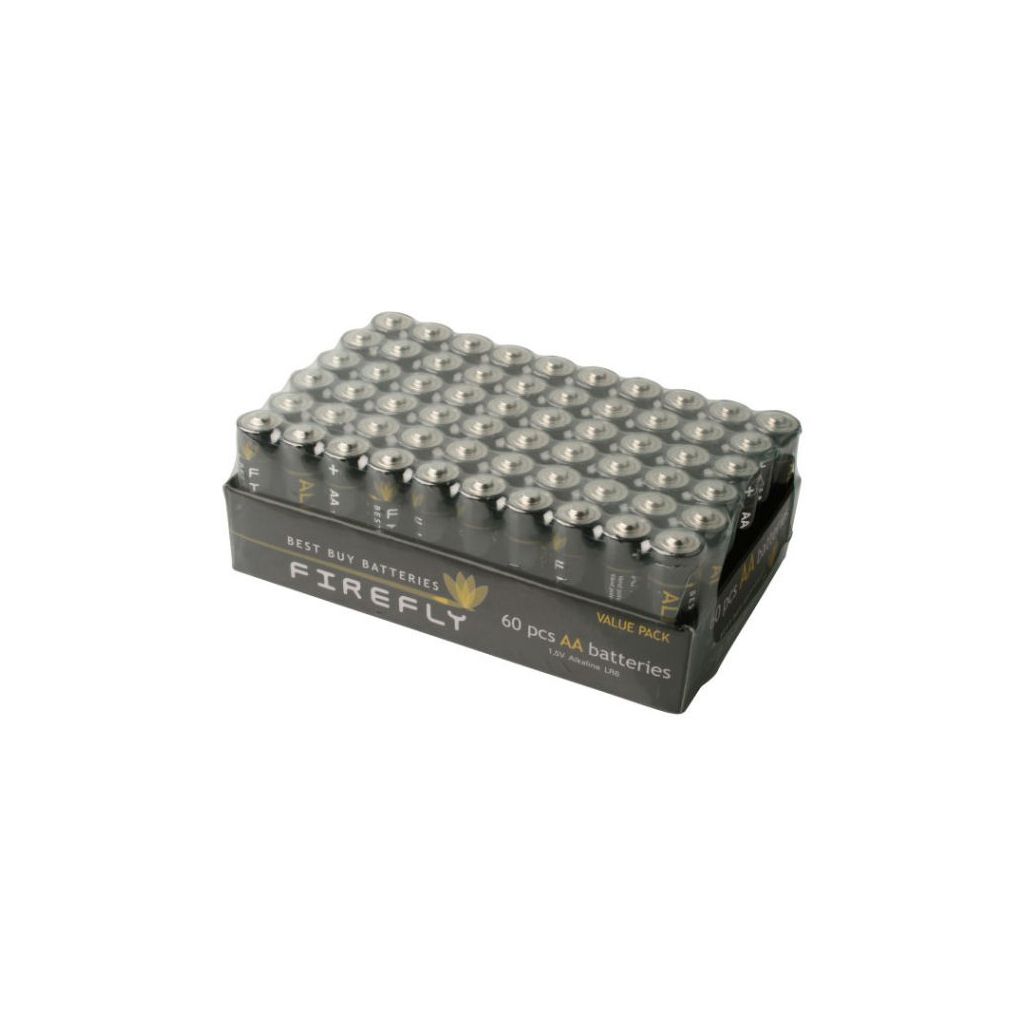 Firefly batteries AAA 1,5V alkaline LR03 value pack 60 stk.