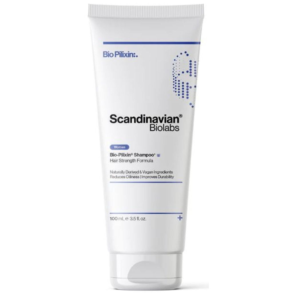 Scandinavian biolabs women bio-pilixin shampoo hair strength formula 100ml (dato)