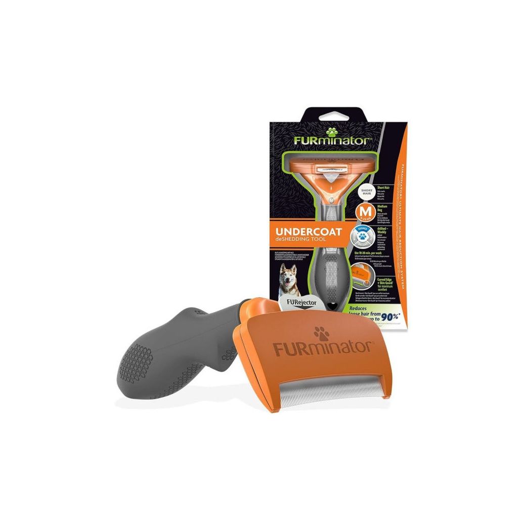 Furminator undercoat deshedding tool long hair medium dog 9-23kg (æske upæn)