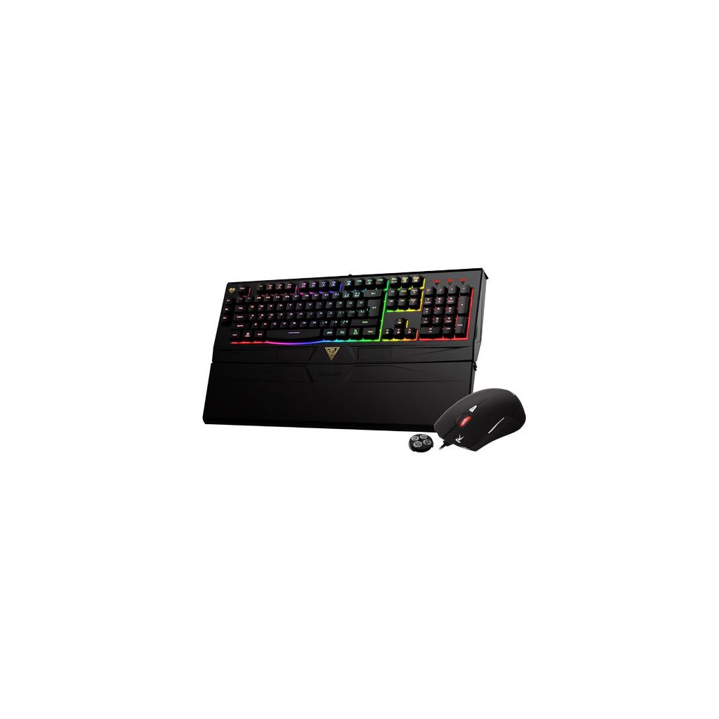 Gamdias ares 7 color essential gaming keyboard + erebos optical gaming mouse