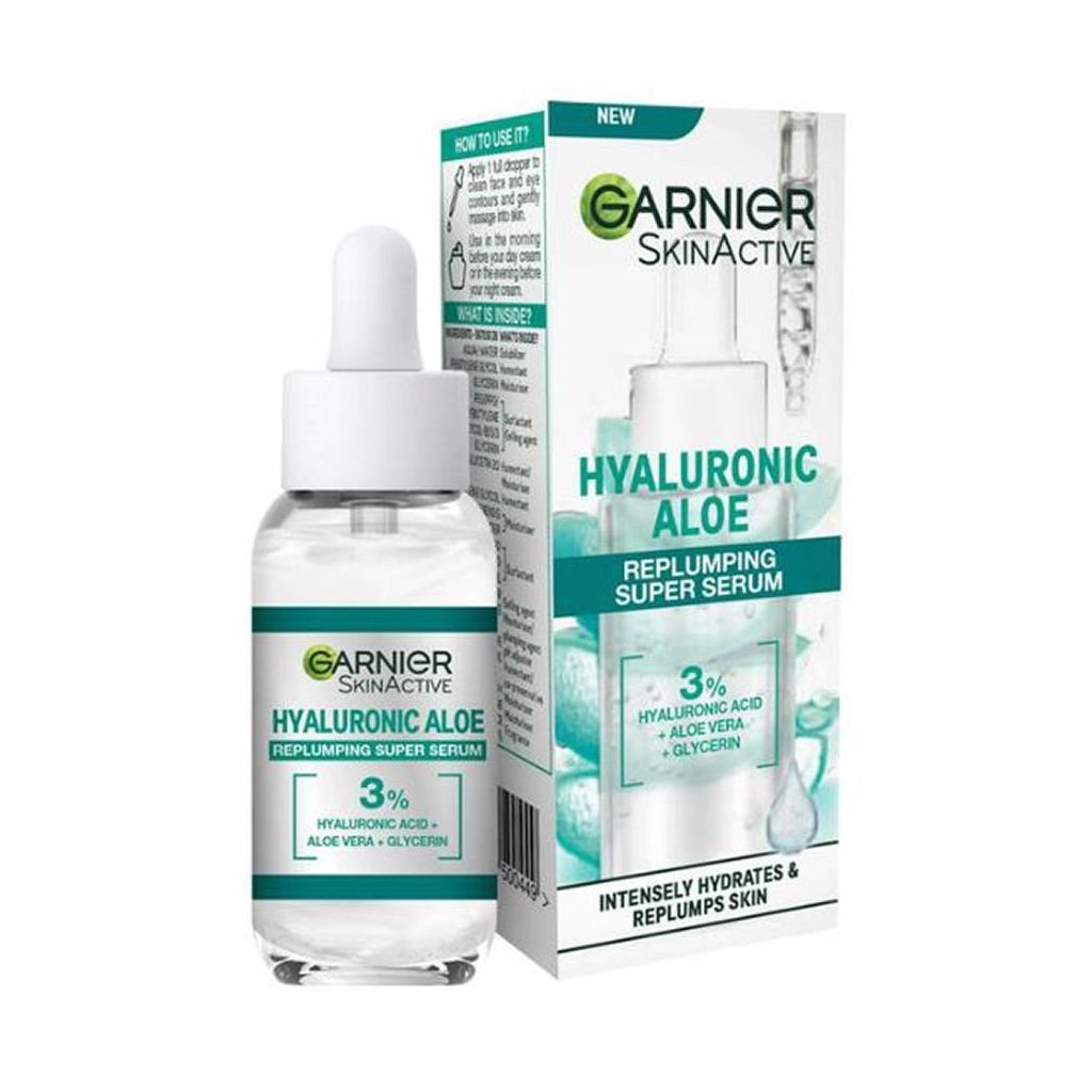 Garnier skinactive hyaluronic aloe replumping super serum 30ml