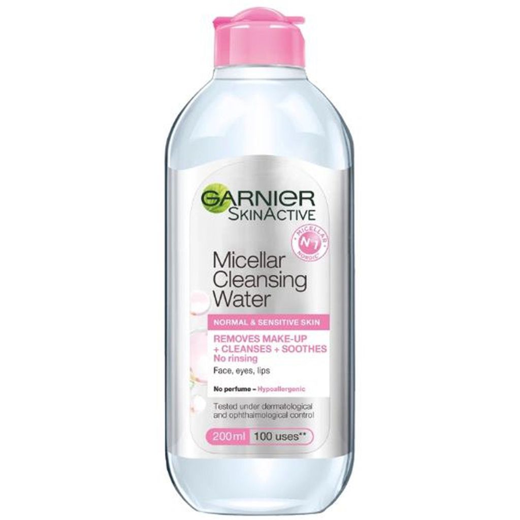 Garnier skinactive micellar cleansing water normal & sensitive skin 200ml