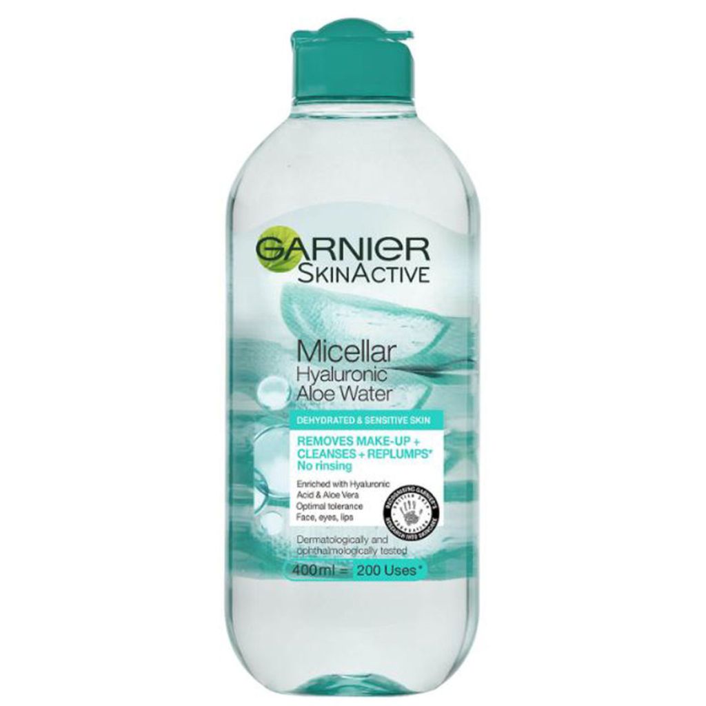 Garnier skinactive micellar hyaluronic aloe water dehydrated & sensitive skin 400ml