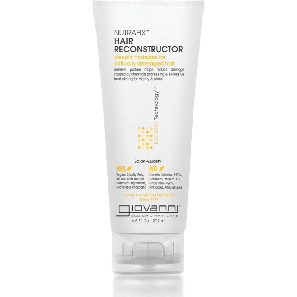 Giovanni nutrafix hair reconstructor deeply hydrates for critically damaged hair 201ml