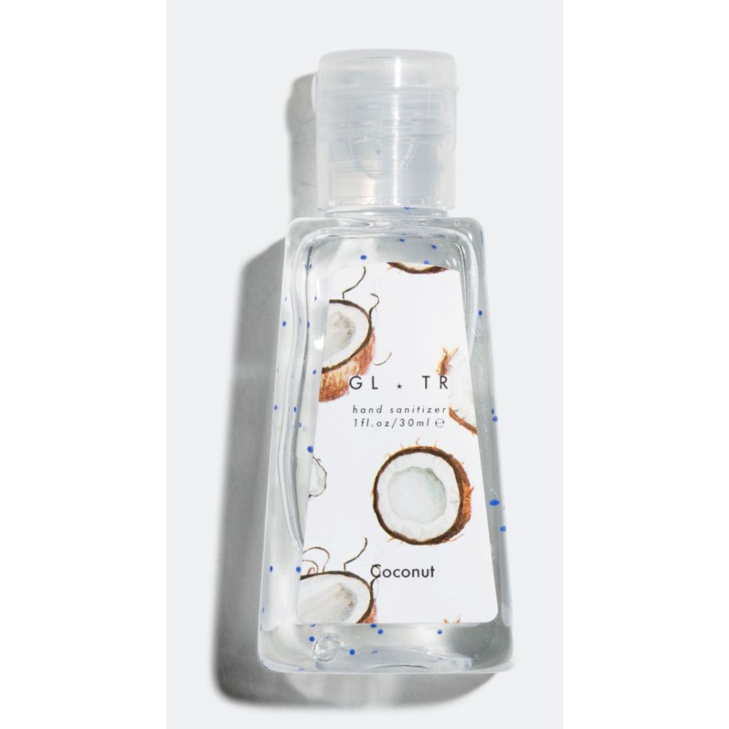 Glitter hand sanitizer coconut 30ml 6 pack