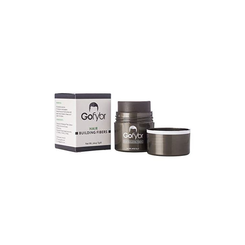 Gofybr hair building fibers black 7g