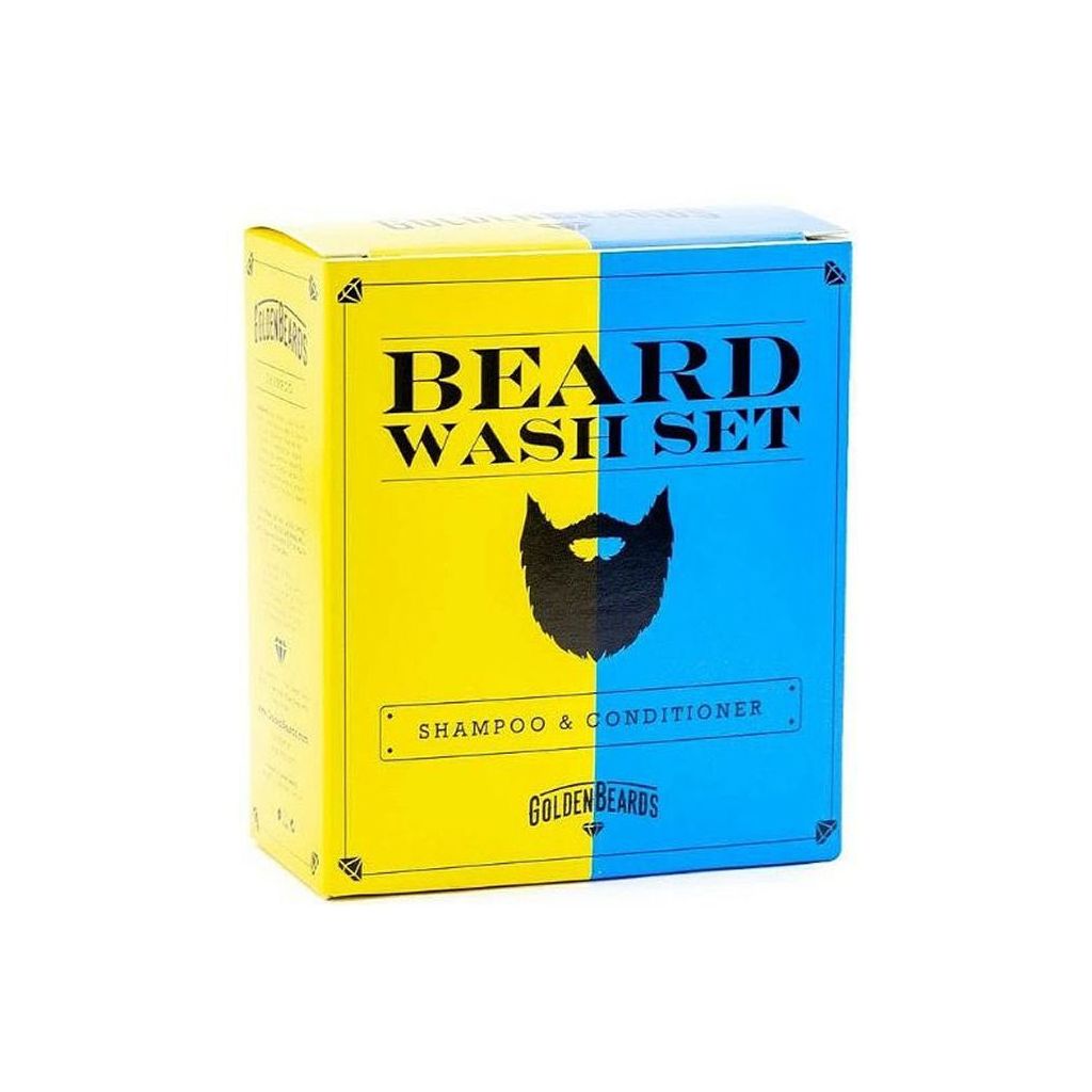 Golden beards beard wash set shampoo no. 008 100ml & conditioner no. 009 100ml