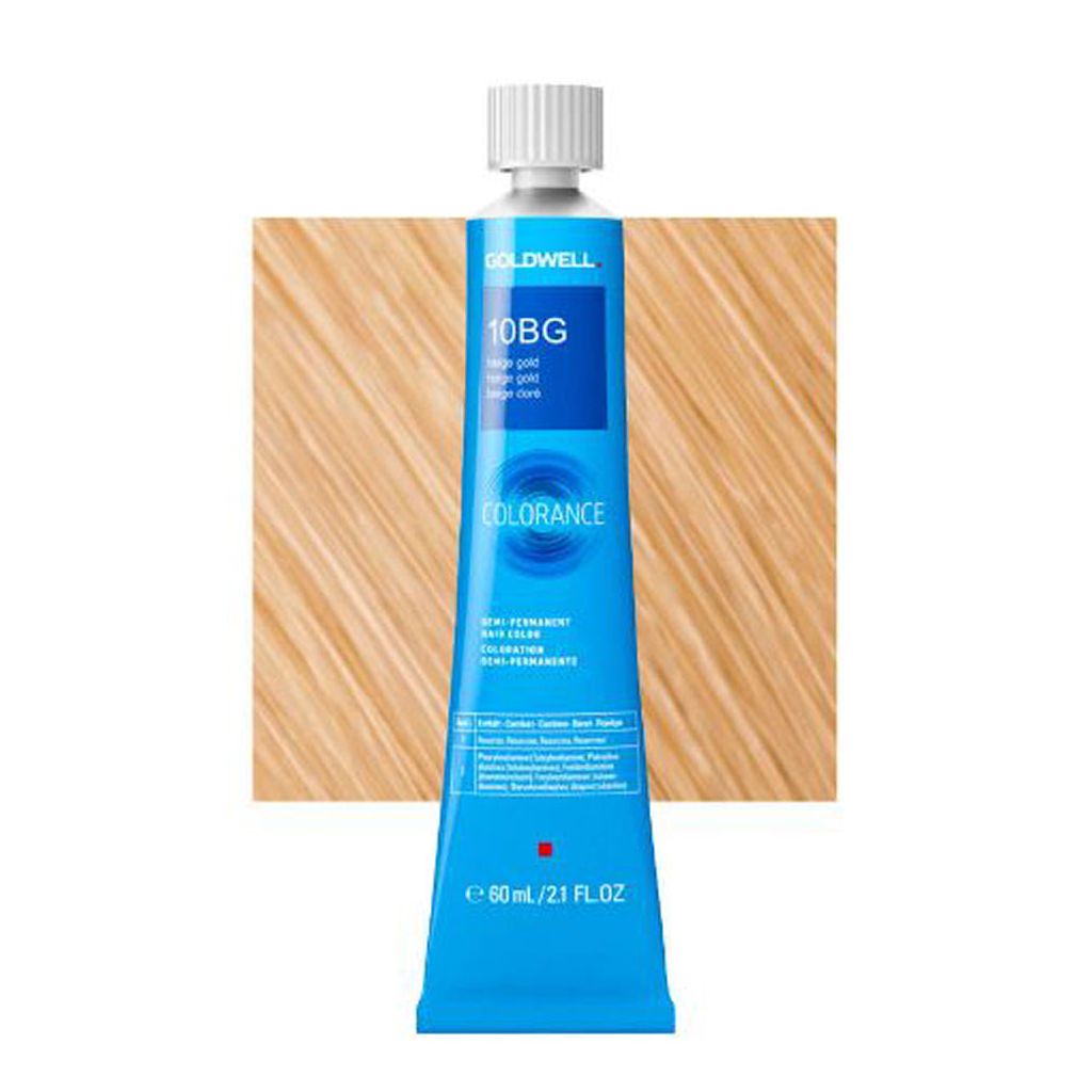 Goldwell colorance demi-permanent hair color 10BG beige gold 60ml