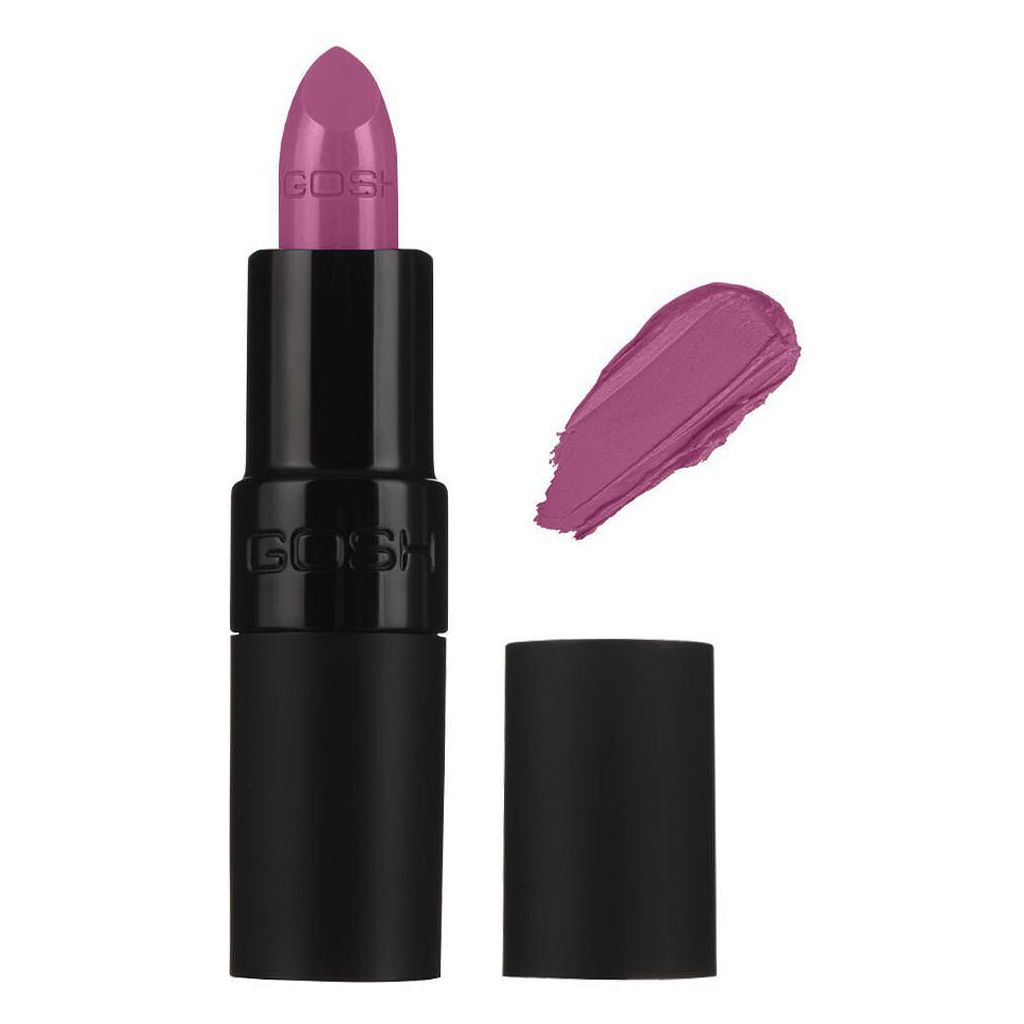 GOSH velvet touch lipstick 016 matt purple 4g