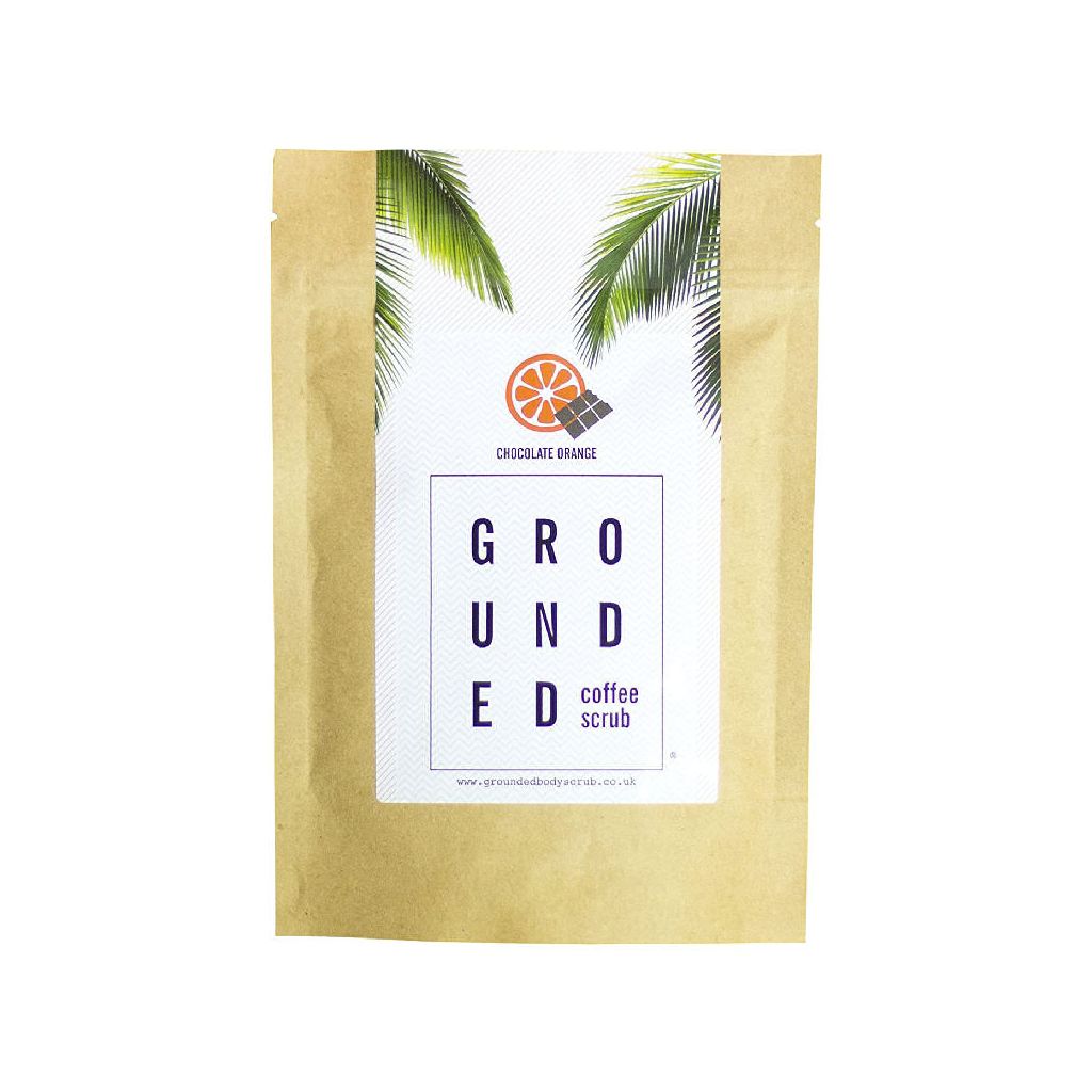 Grounded coffee scrub chocolate orange 200g