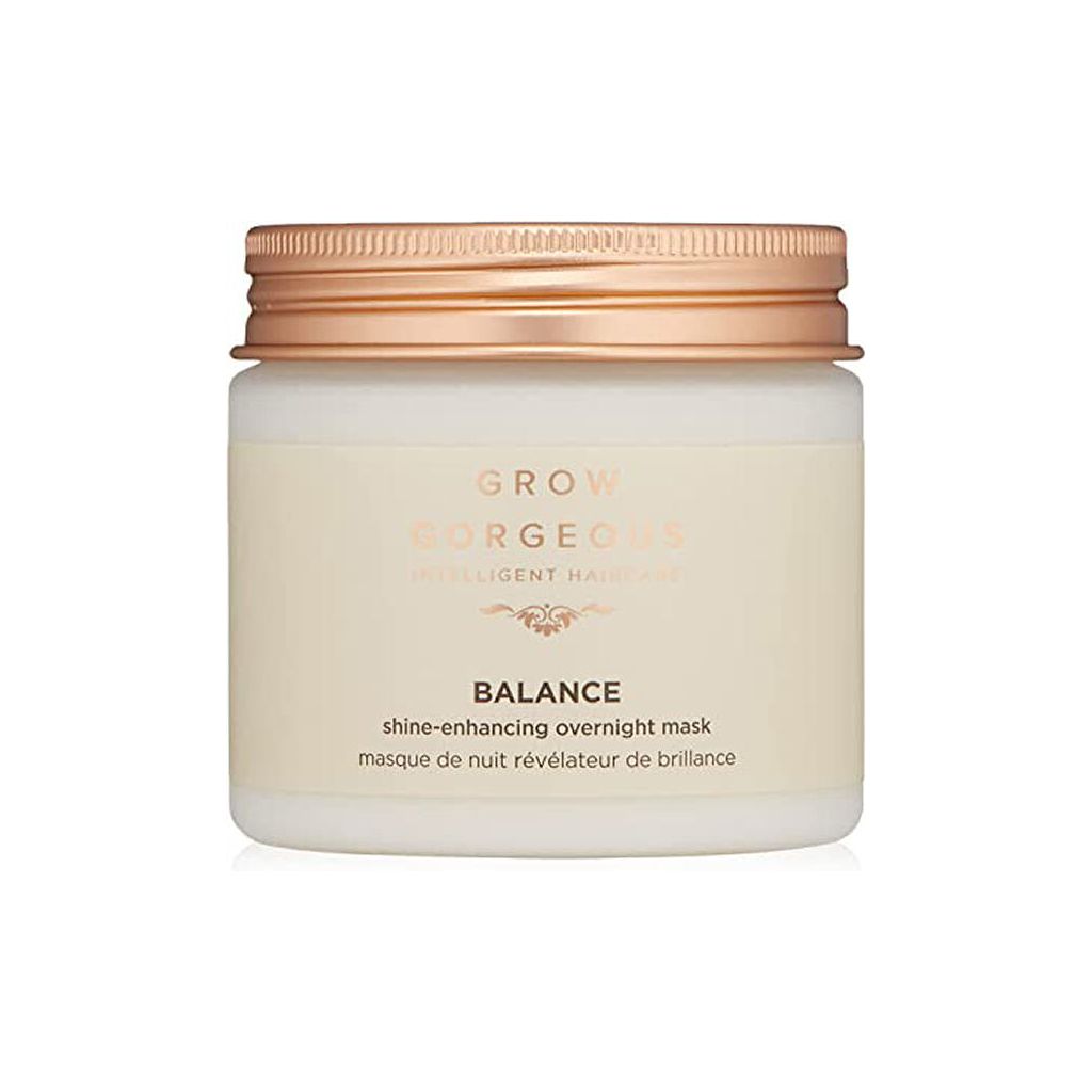 Grow gorgeous intelligent haircare balance shine-enhancing overnight mask 200ml