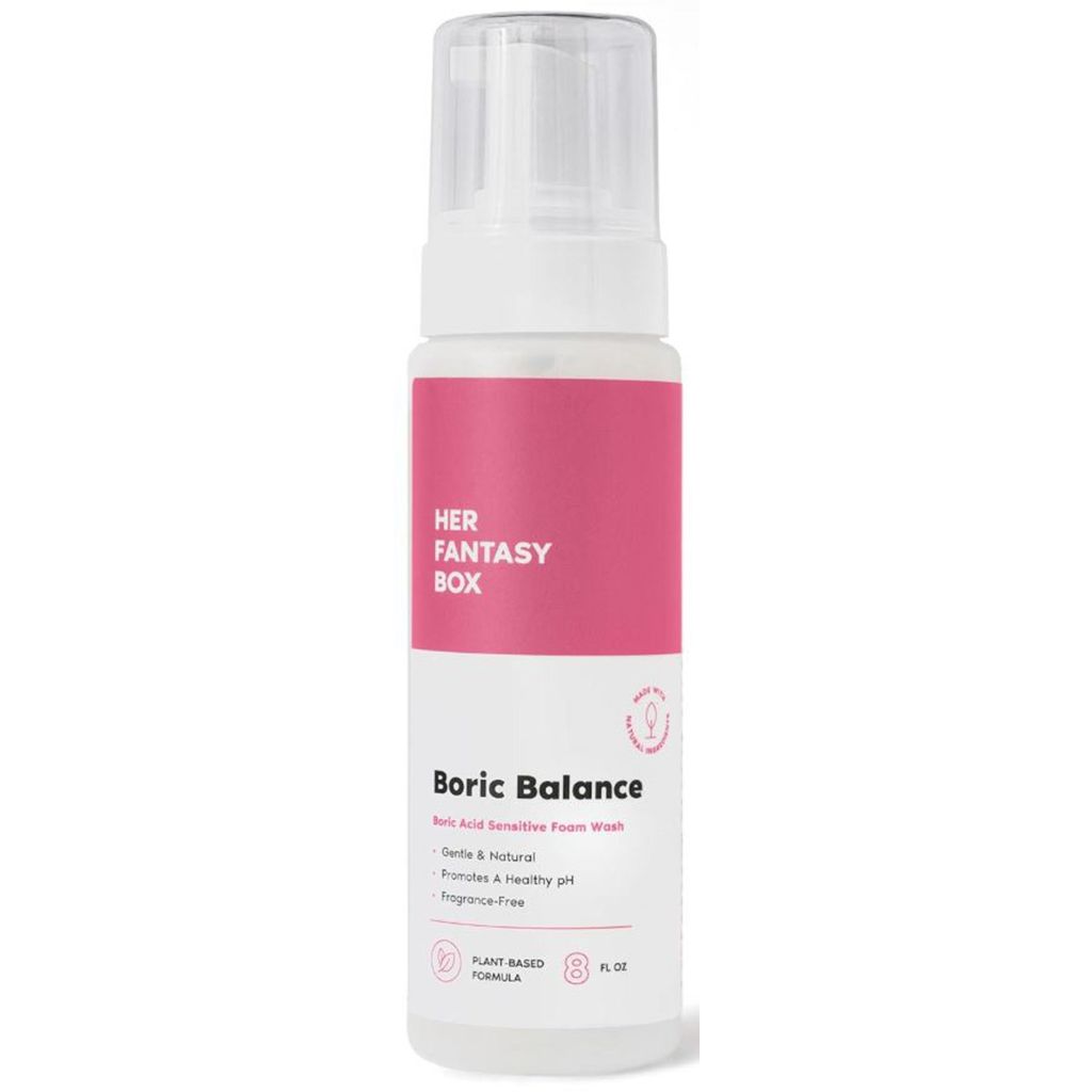 Her fantasy box boric balance boric acid sensitive foam wash 250ml