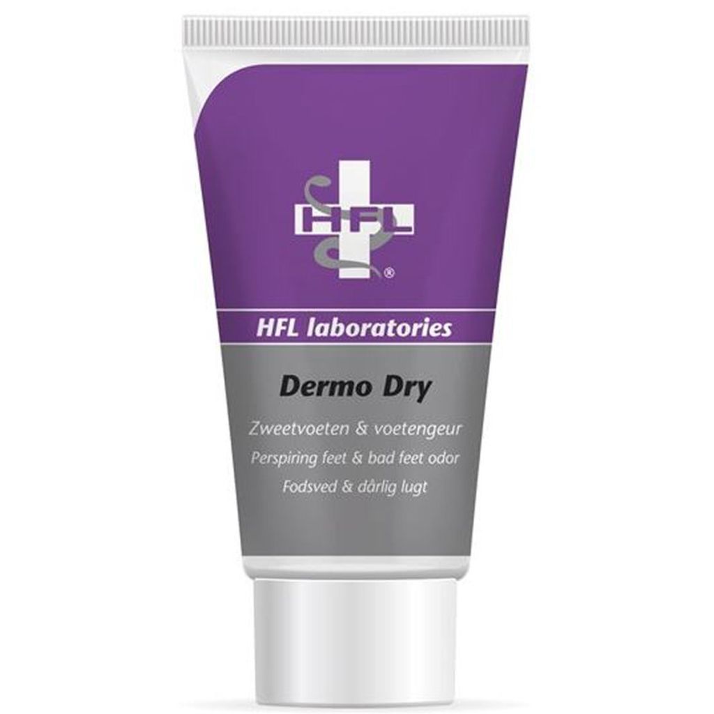 HFL laboratories dermo dry fodsved og fugtige pletter 50ml