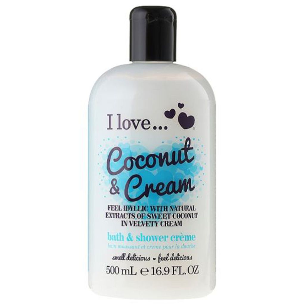 I love bath & shower créme coconut & cream 500ml