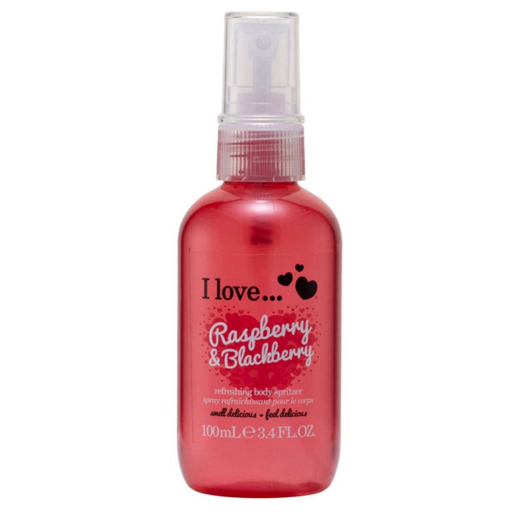I love raspberry & blackberry refreshing body spritzer 100ml