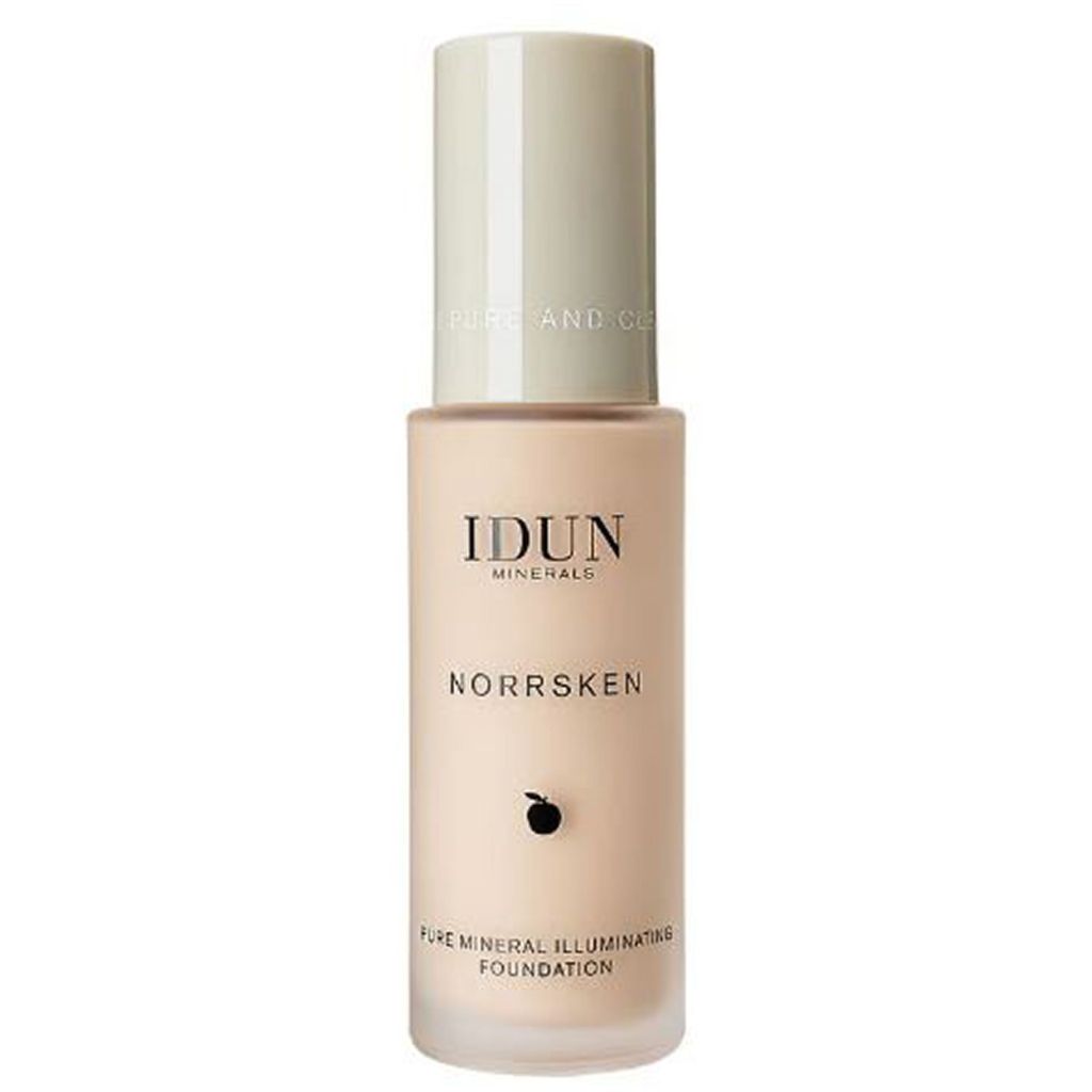 IDUN minerals pure mineral illuminating foundation norsken svea 209 warm medium/light 30ml