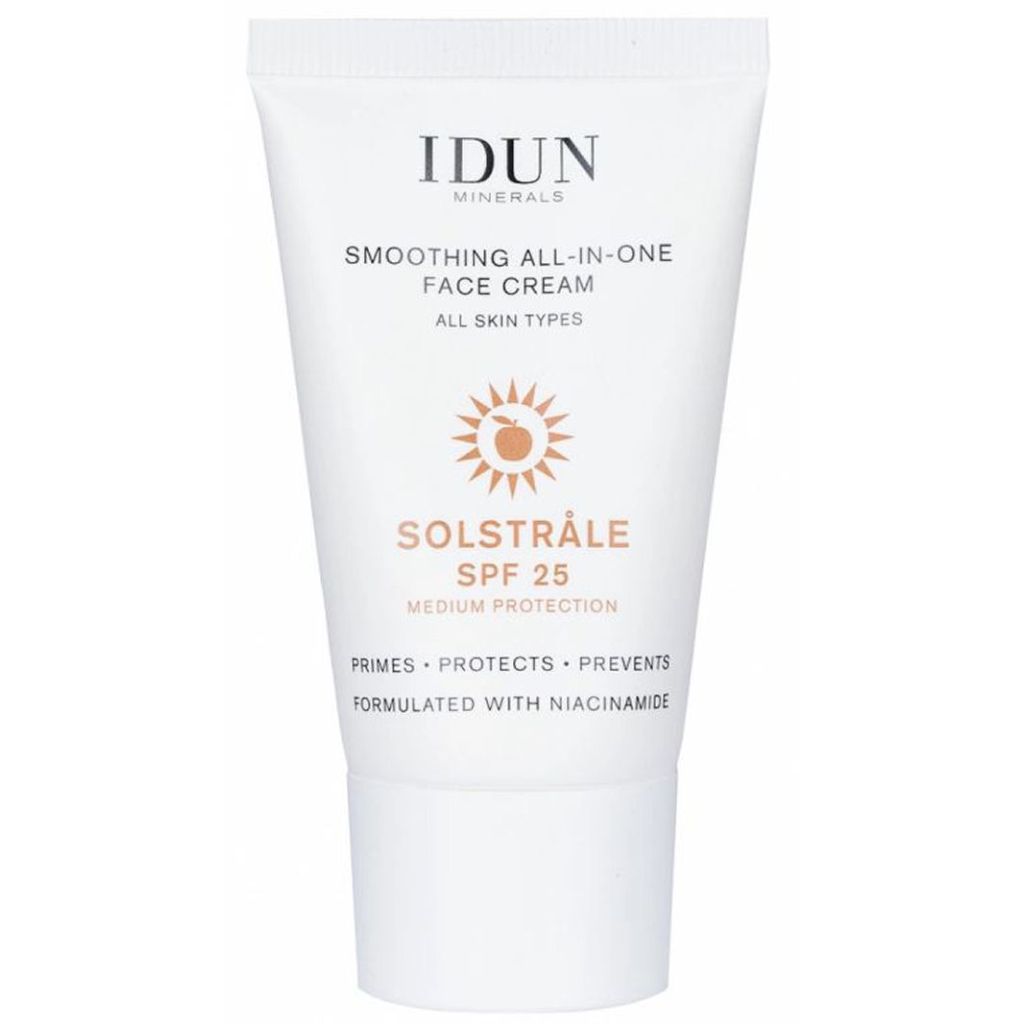 IDUN minerals smoothing all-in-one face cream solstråle SPF25 30ml