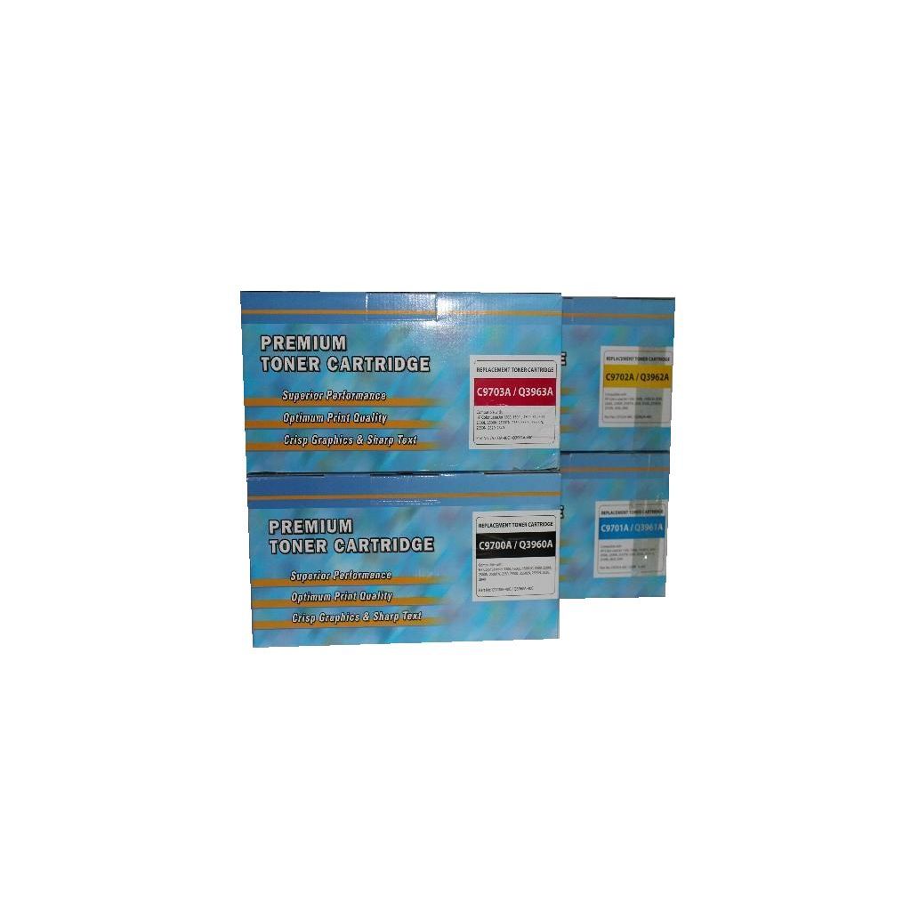 Compatible HP 122A C9700A ,01A,02A,03A premium sæt