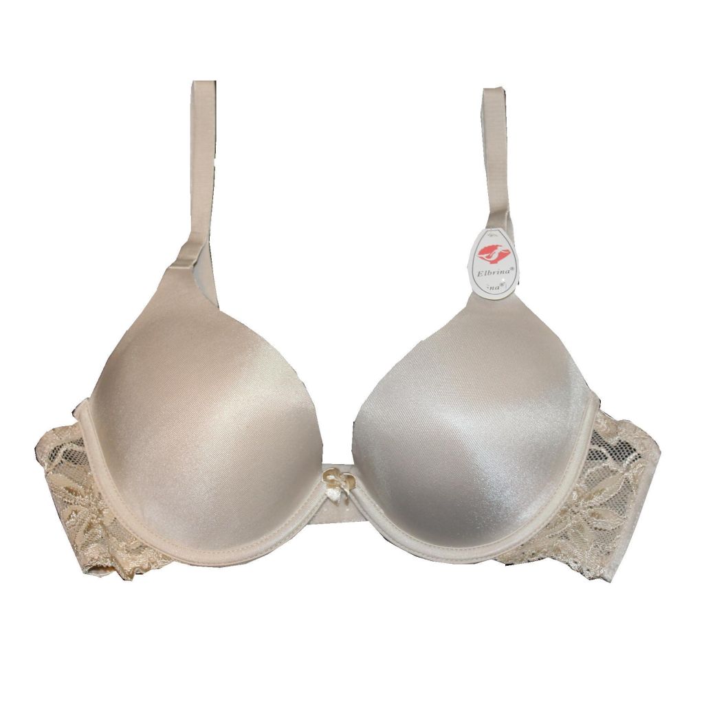 Elbrina BH i Hudfarvet Str. 80C