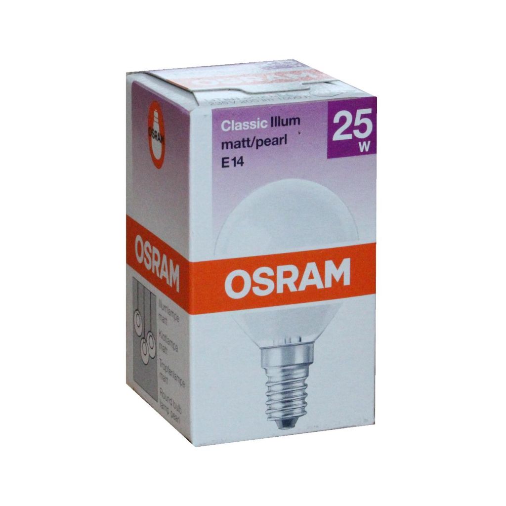 Osram classic Illum mat lille sokkel E14 25w