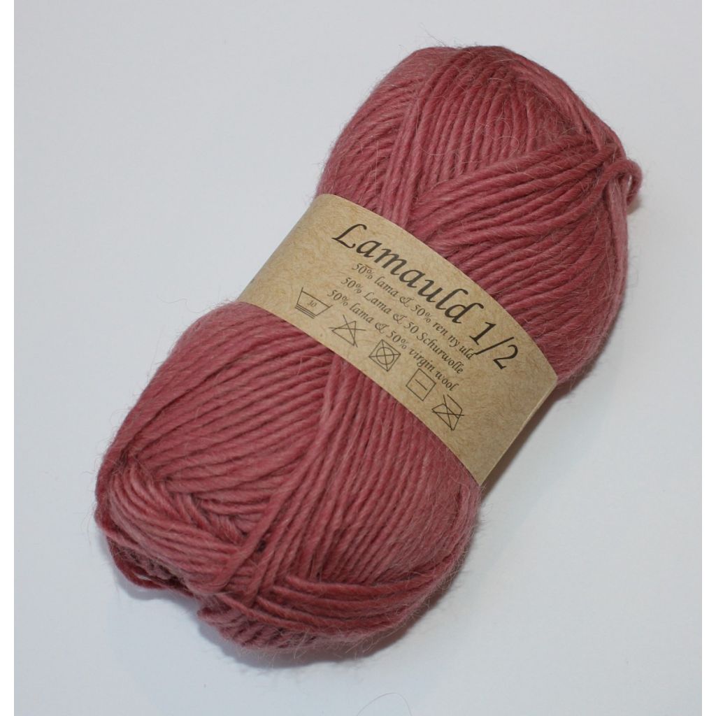 CaMaRose Lamauld 1/2 - Støvet rosa farve 6020 - 50g