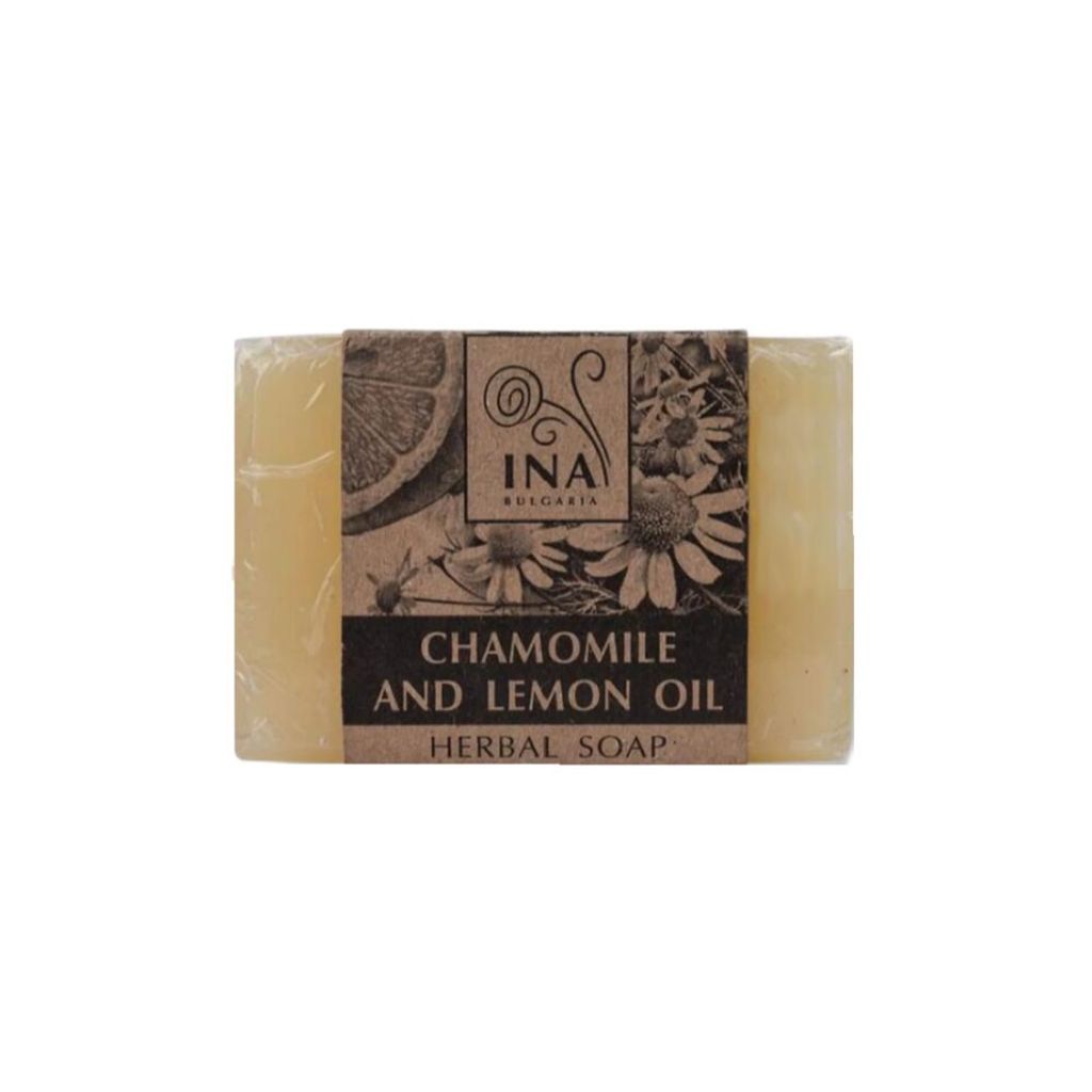 INA bulgaria herbal soap chamomile and lemon oil 105g