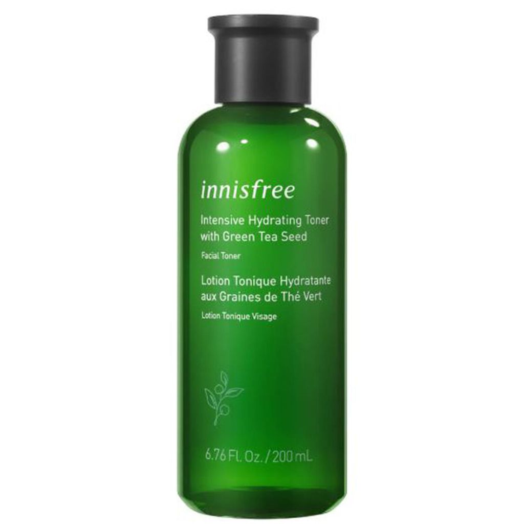 Innisfree intensive hydrating toner with green tea seed 200ml (æske upæn)
