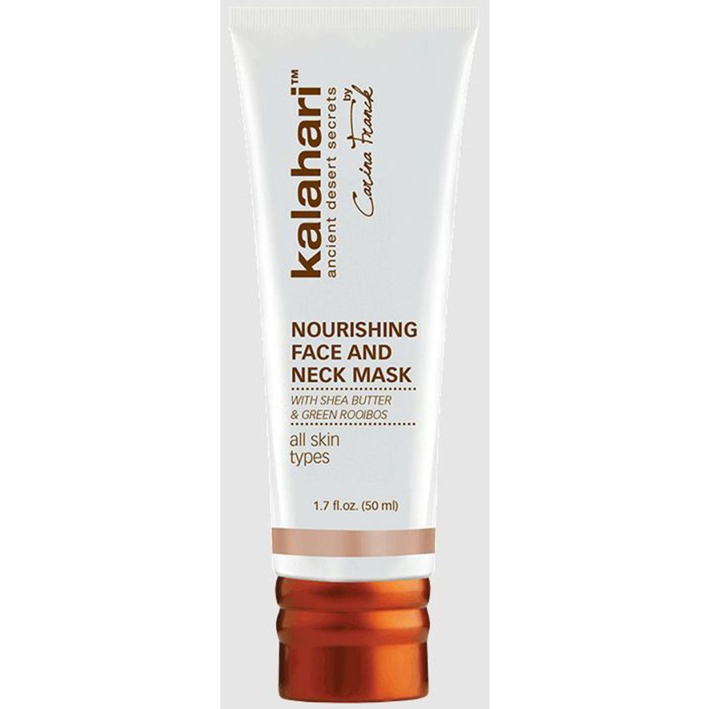 Kalahari by carina franck nourishing face and neck mask with shea butter & green rooibos 50ml
