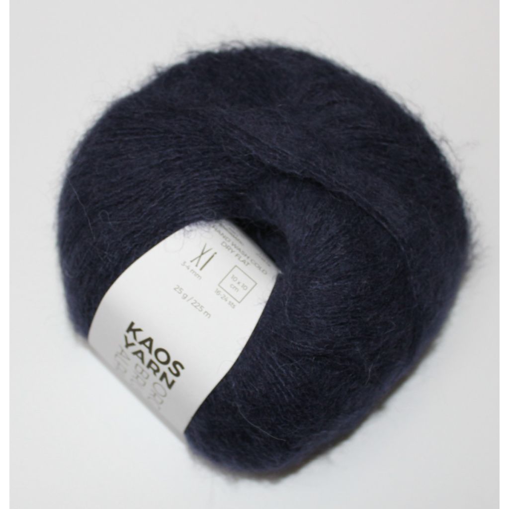 Kaos Yarn Organic Brushed Alpaca, Enigmatic color 2061, 25 gram