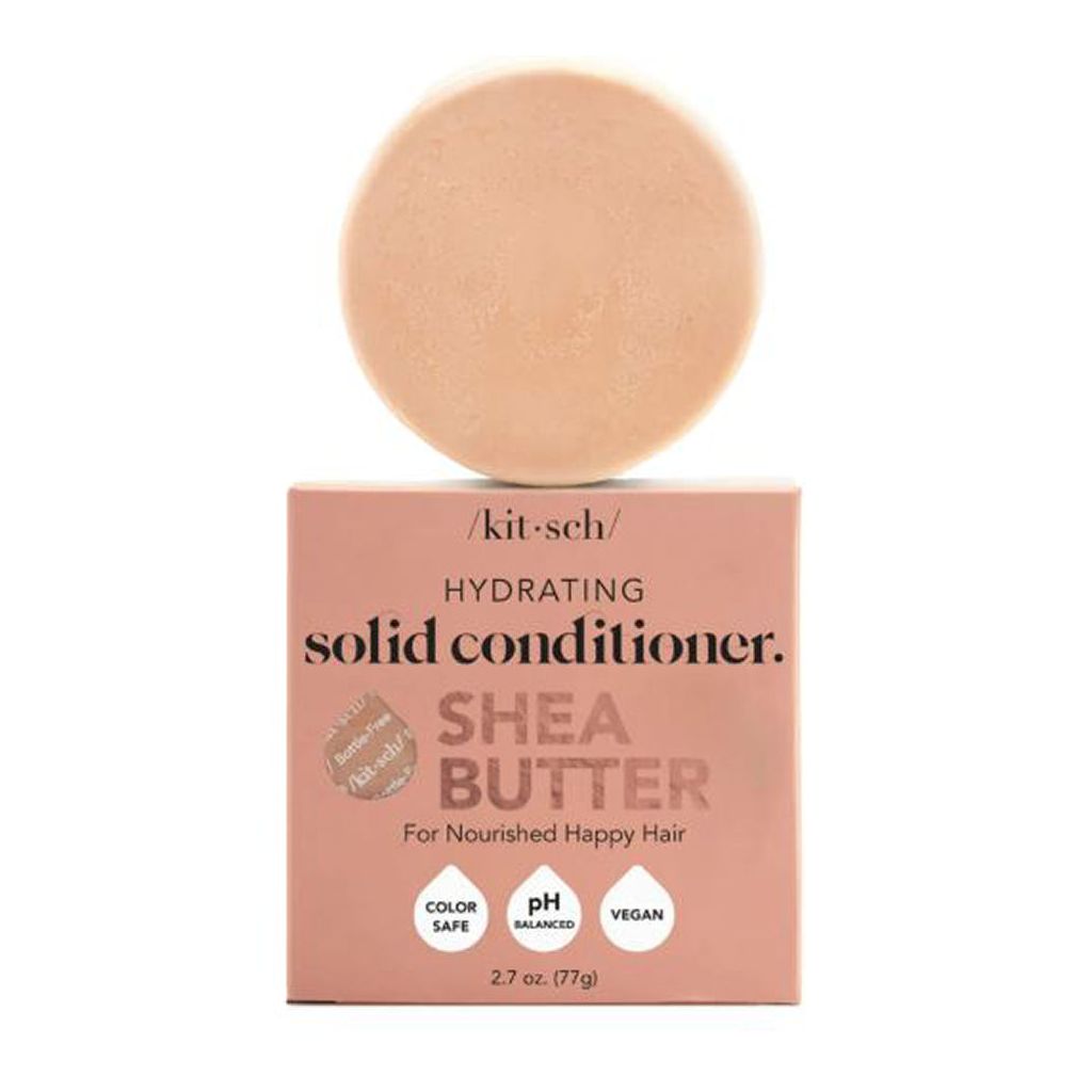 Kitsch hydrating solid conditioner shea butter for nourished happy hair 77g