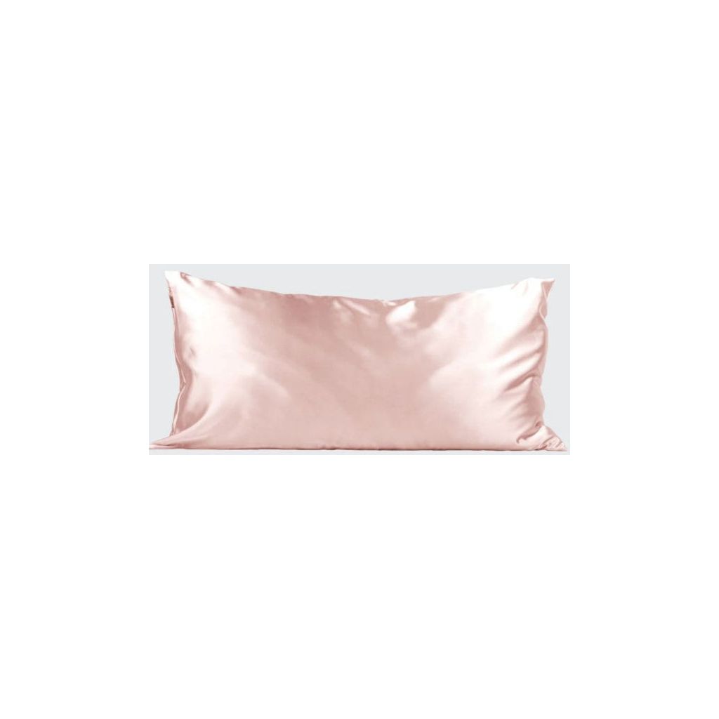 Kitsch standard satin pillowcase blush king size 36x19cm