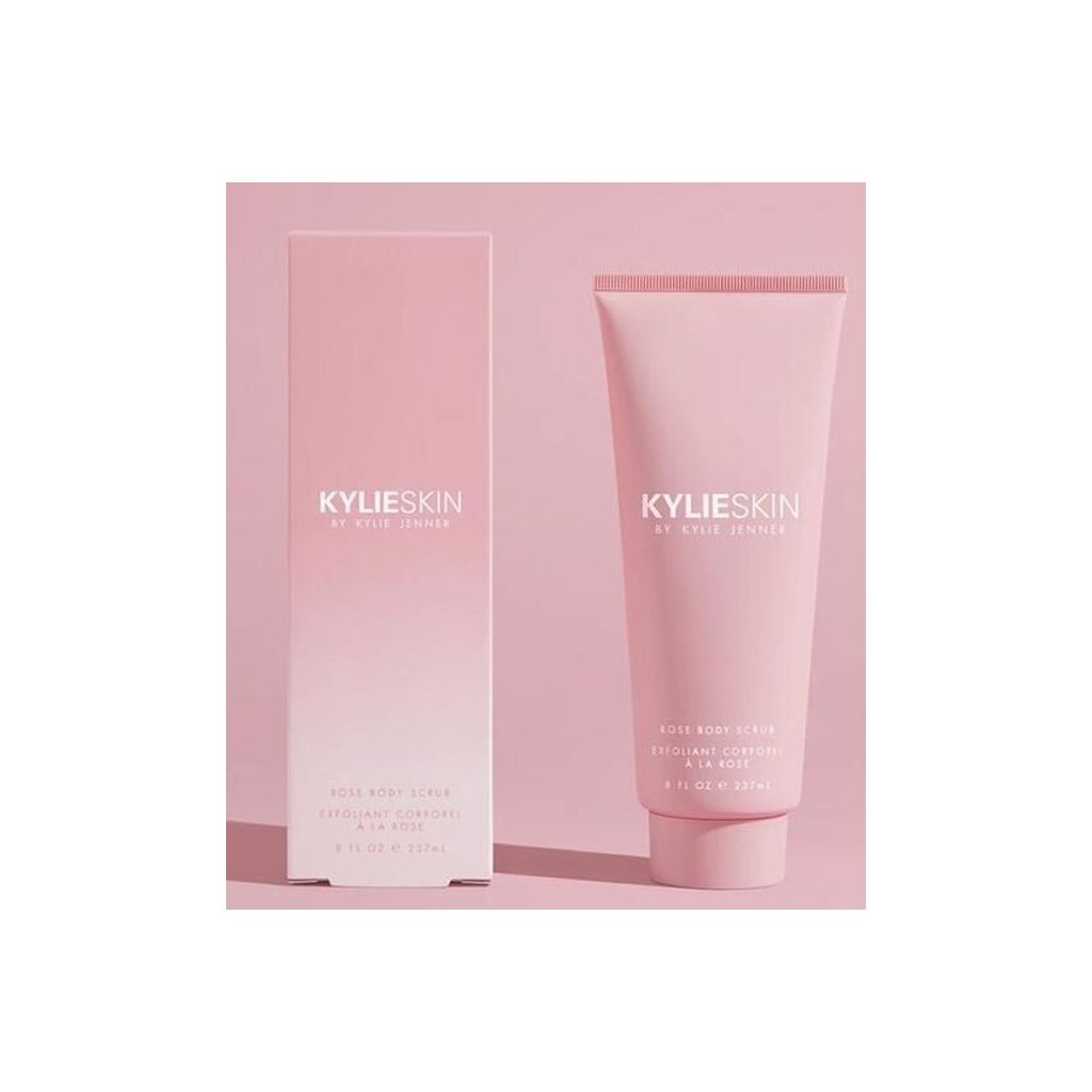 Kylieskin by kylie jenner rose body scrub 237ml