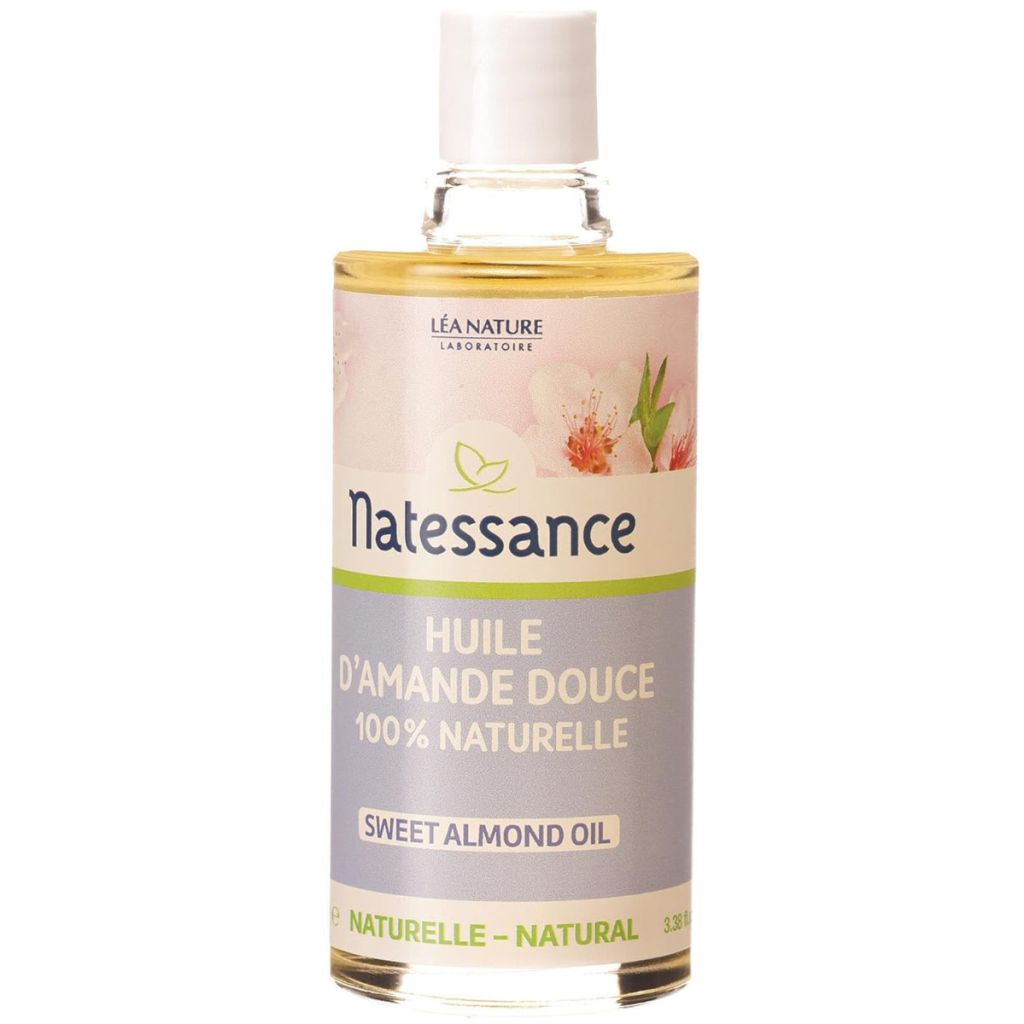 Léa nature laboratoire natessance sweet almond oil natural 100ml (dato)