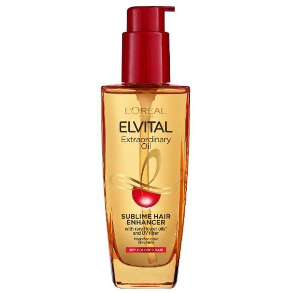 L'oréal paris elvital extraordinary oil sublime hair enhancer dry colored hair 100ml