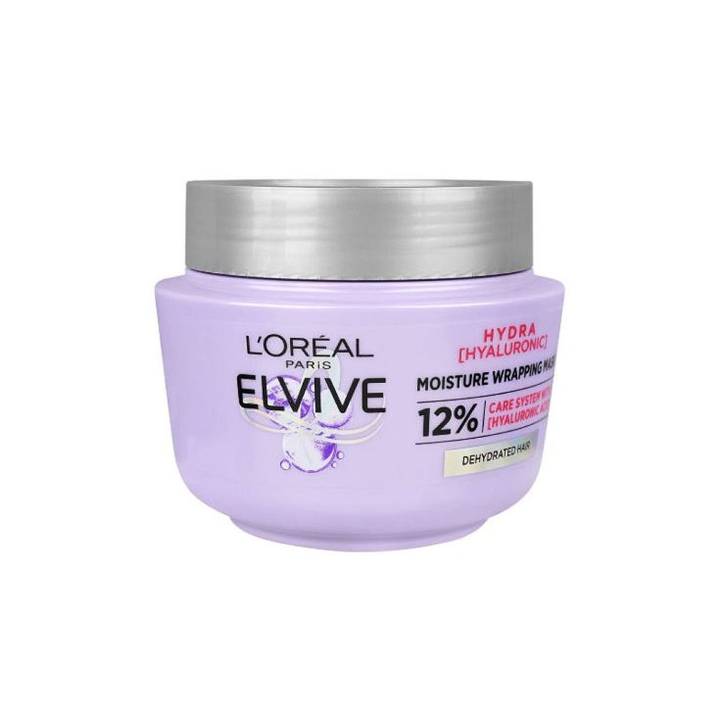 L'oréal paris elvive hydra hyaluronic moisture wrapping mask 12% dehydrated hair 300ml