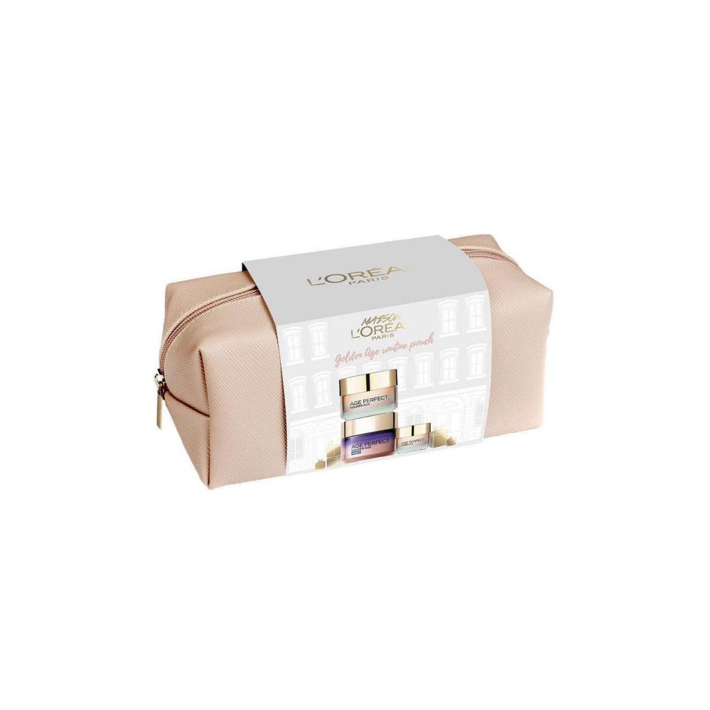 L'oréal paris maison golden age routine pouch - 3 dele