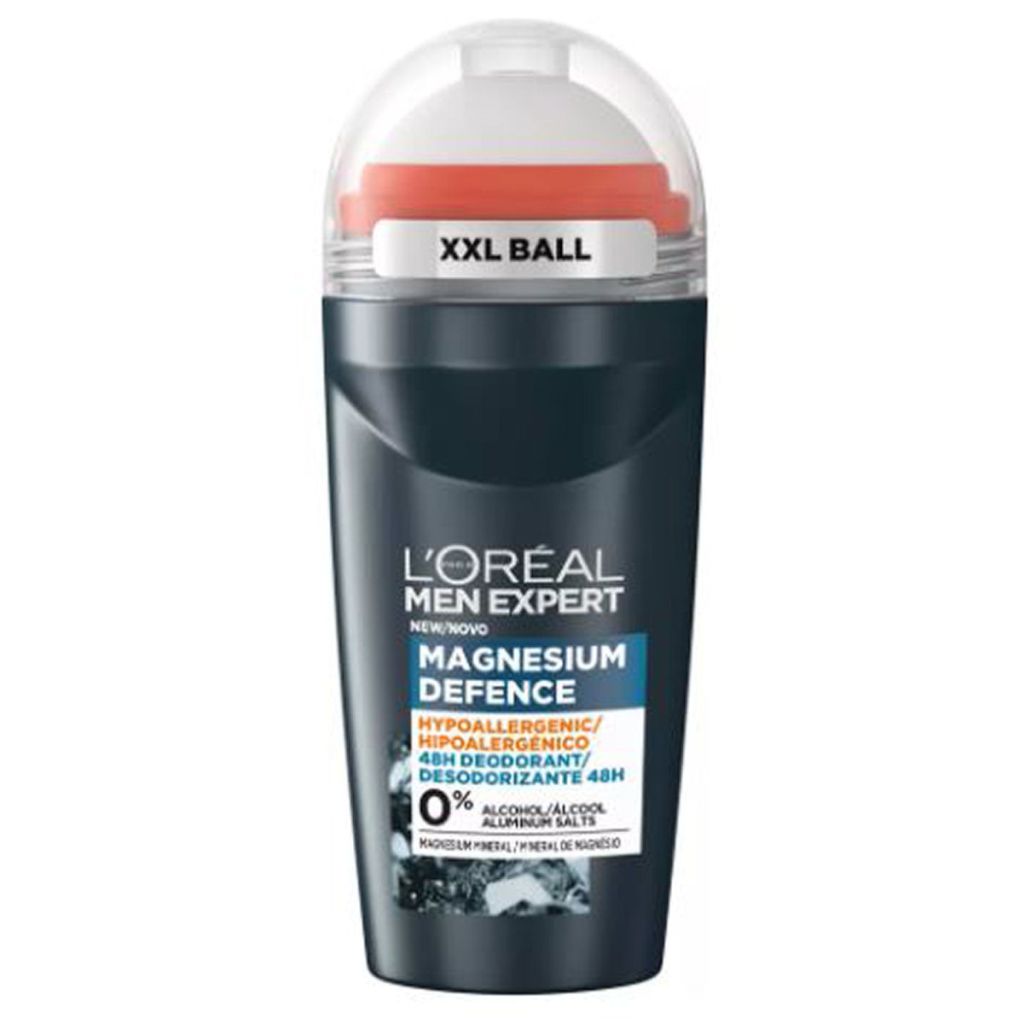 L'oréal paris men expert magnesium defence 48H deodorant hypoallergenic XXL ball 50ml