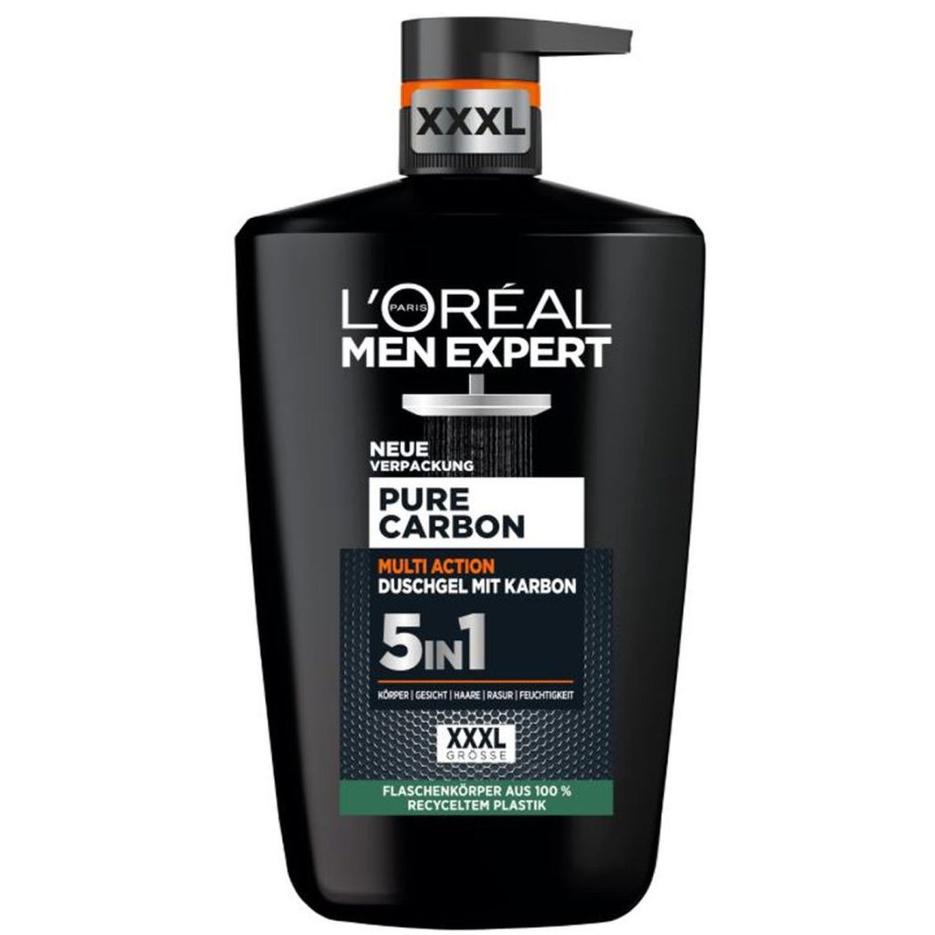 L'oréal paris men expert pure carbon multi action duschgel mit karbon 5in1 1L 
