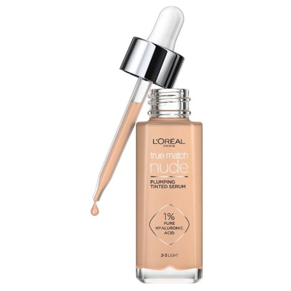 L'oréal paris true match nude plumping tinted serum 2-3 light 30ml