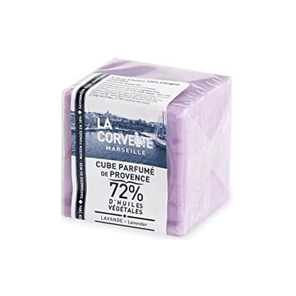 La corvette cube parfumé de provence lavender 200g