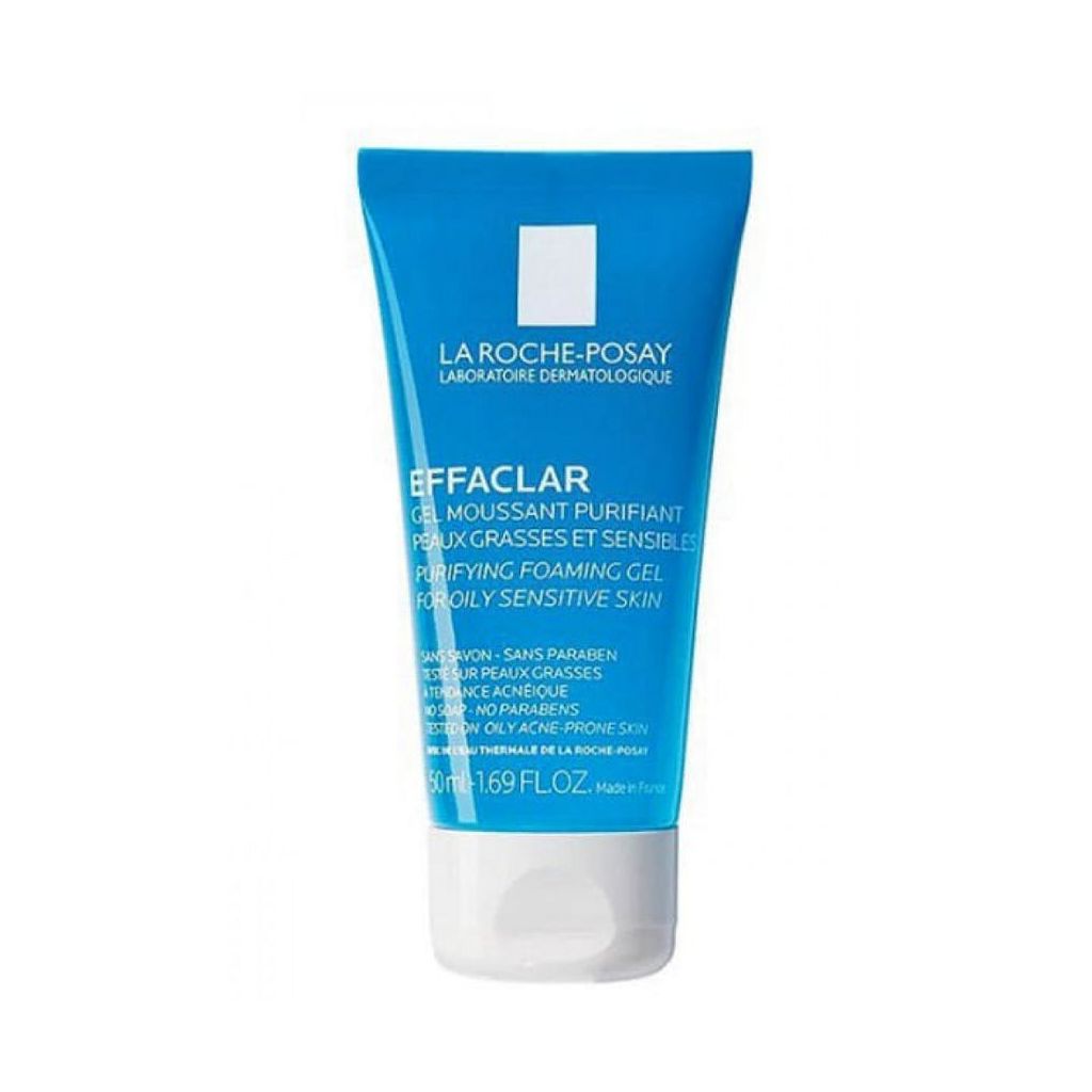 La roche-posay effaclar purifying foaming gel for oily sensitive skin 50ml (Dato)