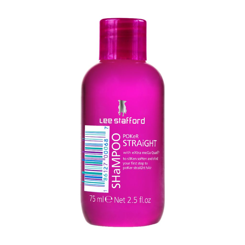 Lee stafford poker straight shampoo 75ml