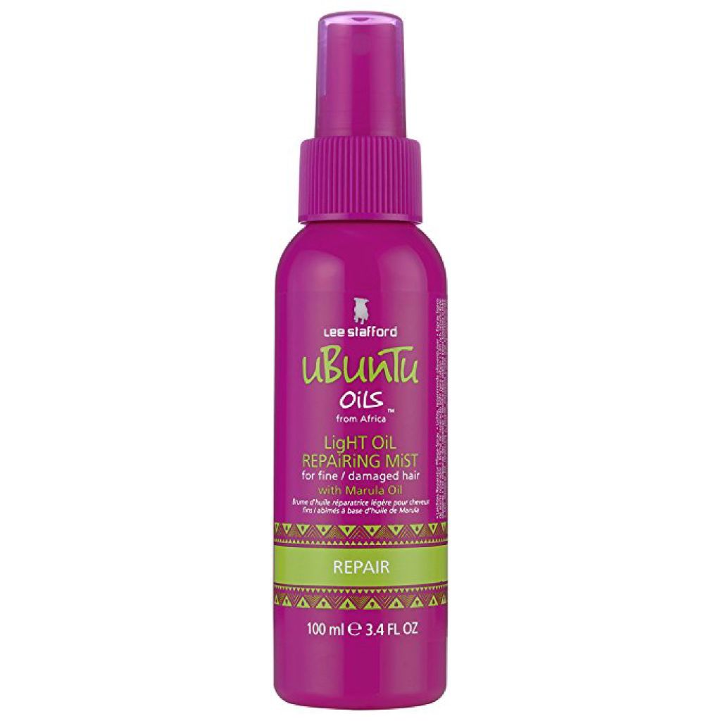 Lee stafford ubuntu oils light oil repairing mist 100ml
