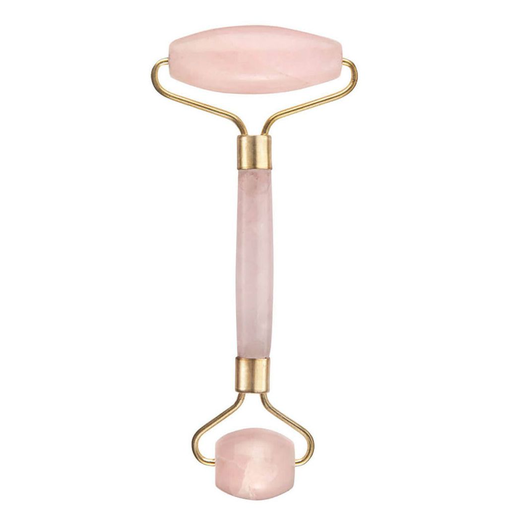 Ling new york gemstone facial roller rose quartz