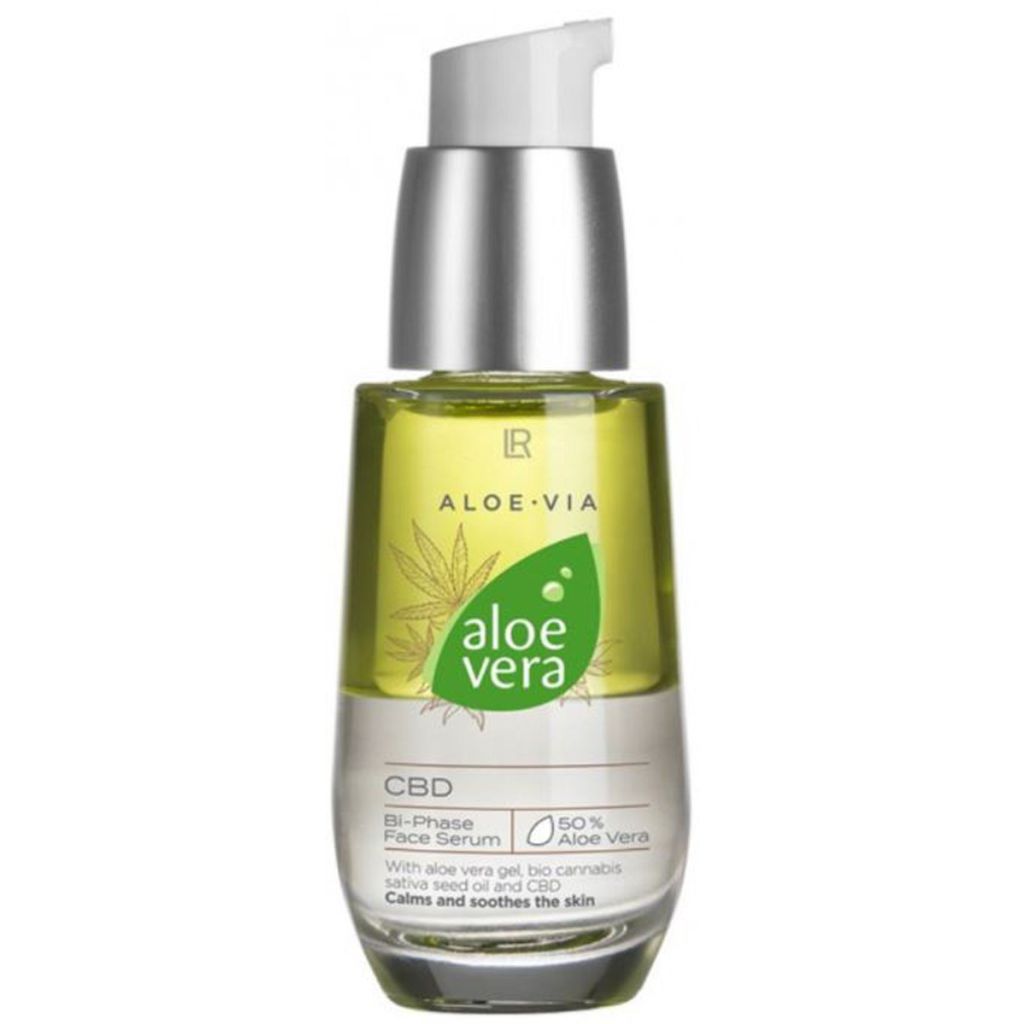 LR aloe via aloe vera CBD bi-phase face serum 30ml