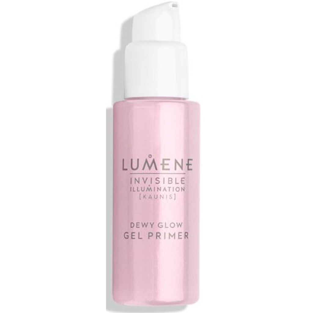 Lumene invisible illumination dewy glow gel primer all skin types 30ml