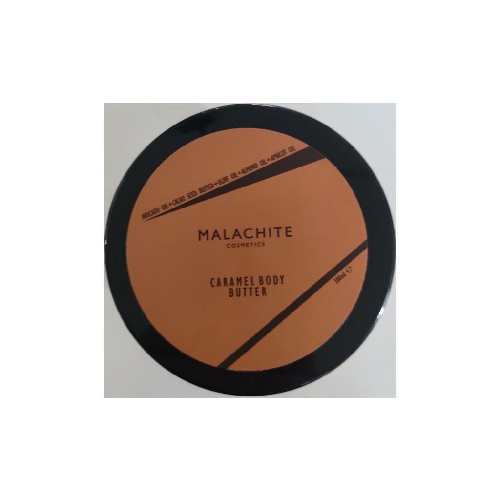 Malachite cosmetics caramel body butter 200ml (dato)